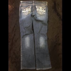 9/10 Rock 47 (Wrangler) boot cut jeans